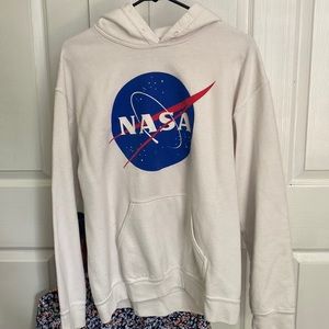 Boweny NASA White Sweatshirt